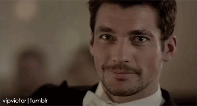 David Gandy, people. Because I also have an obsession with his face. UGH.